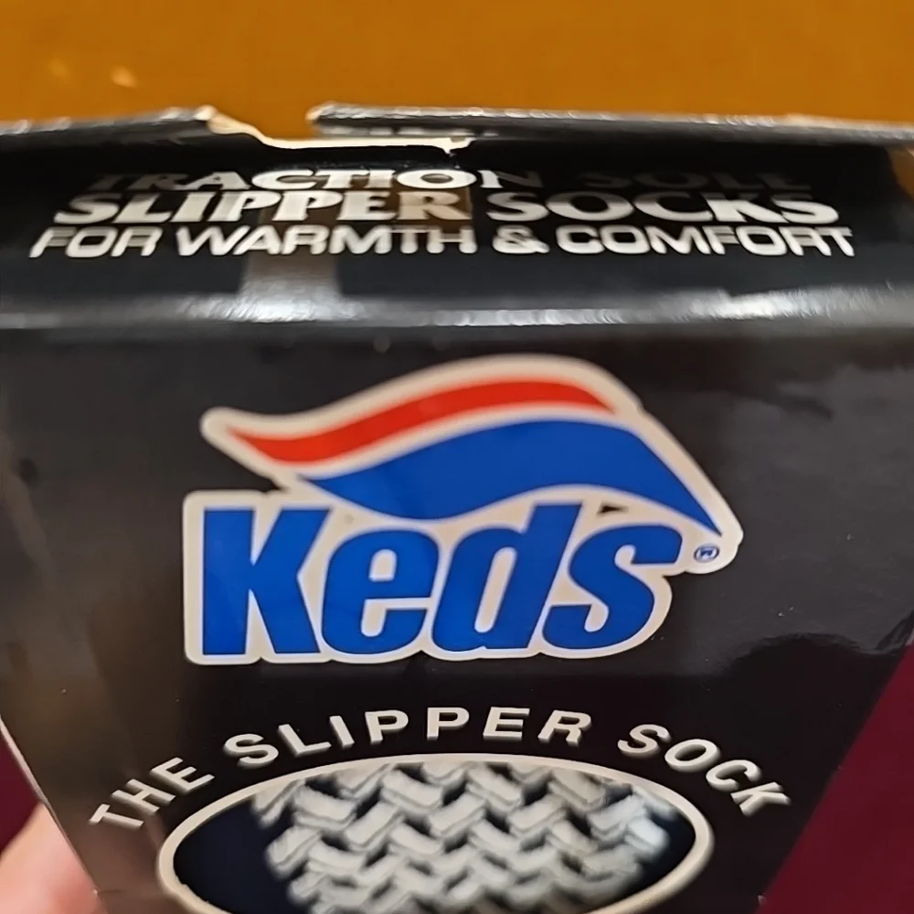 Vintage KEDS Slipper Socks 1981 NEW